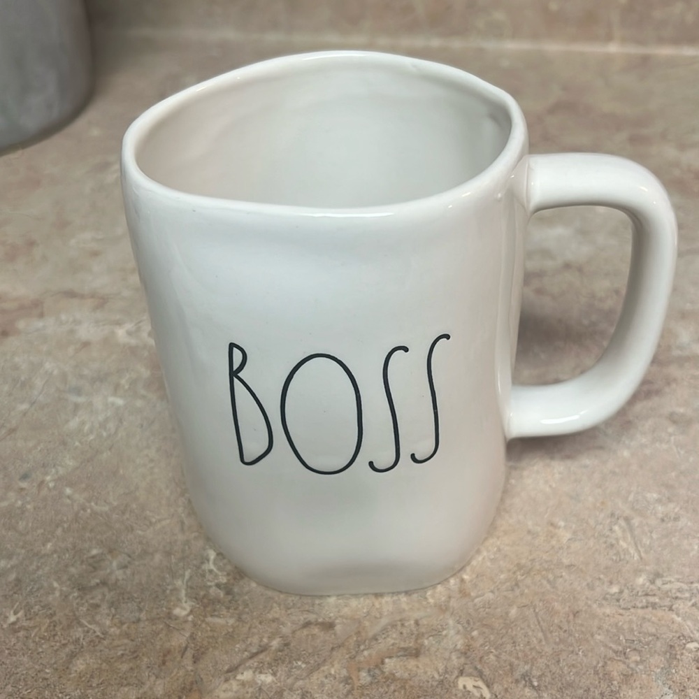 Rae Dunn Boss Mug